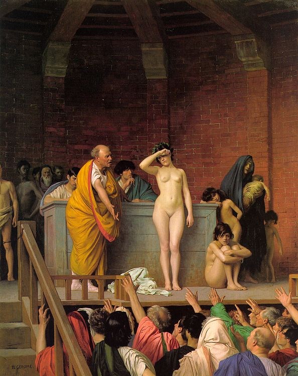 Jean-Leon Gerome Slave Auction